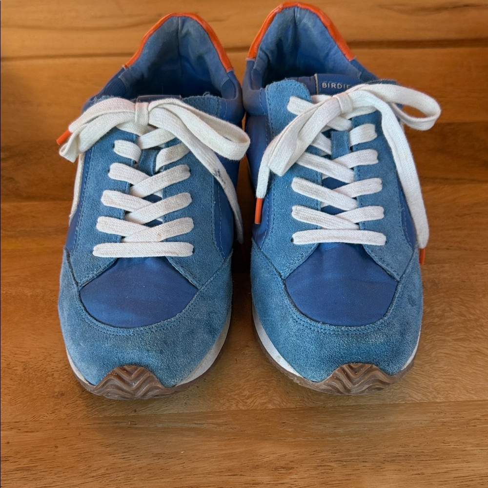 Birdies Blue and Orange Women's Sneakers